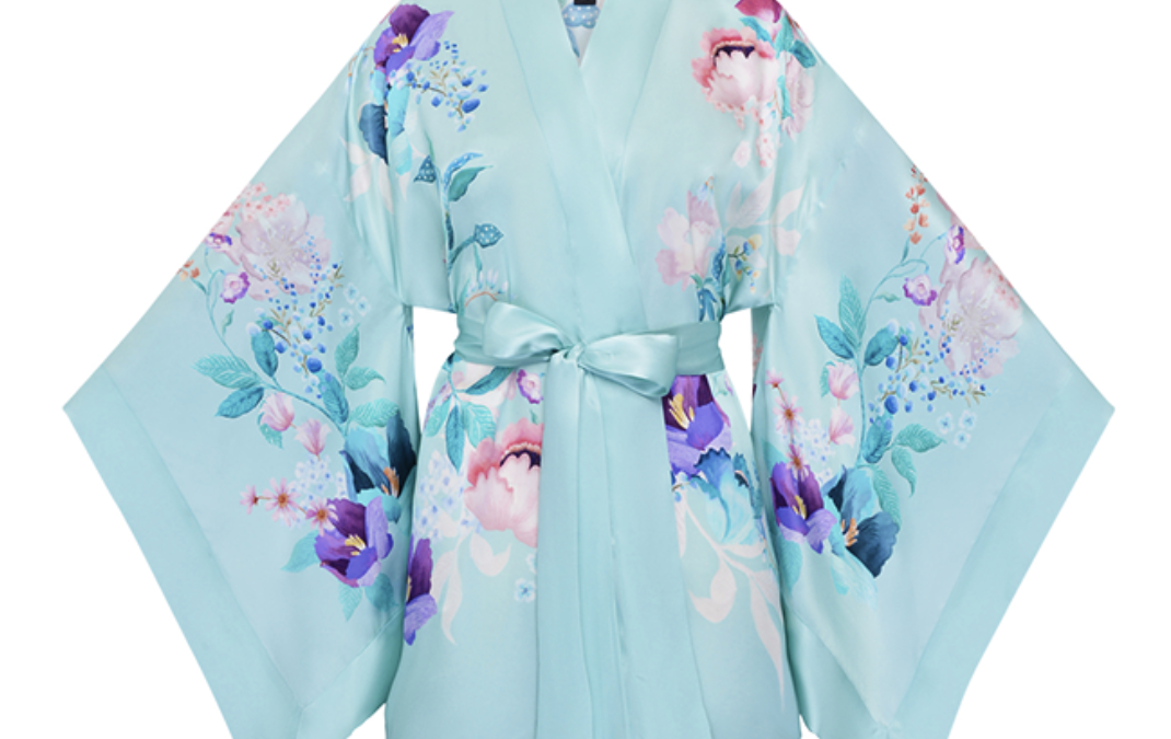 Digitally printed kimonos